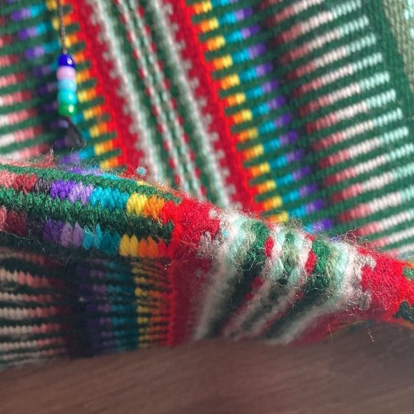 Peruvian Hand Made Multi Color BackPack - Picture 11 of 11